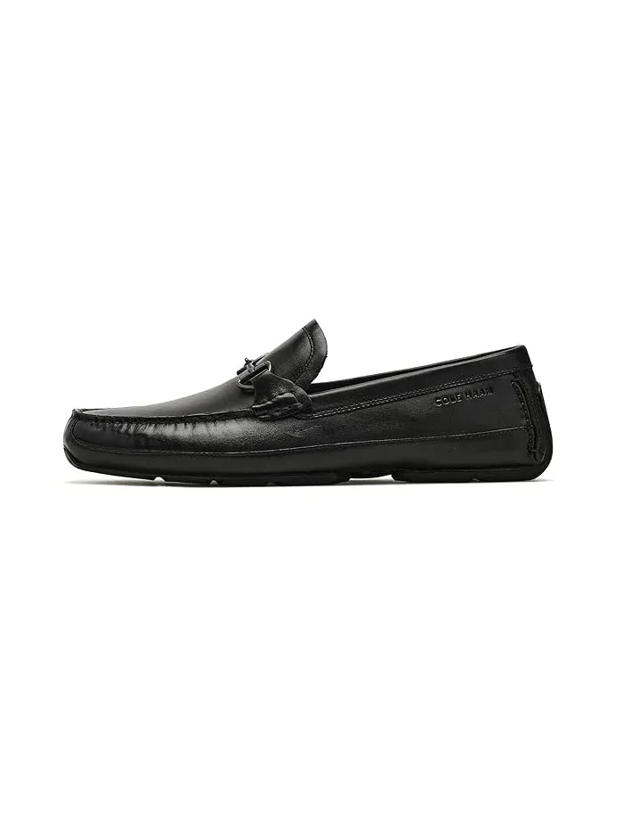 Лоферы кожаные Hutchison Grand Bit Cole Haan — изображение 4 из 4, черный