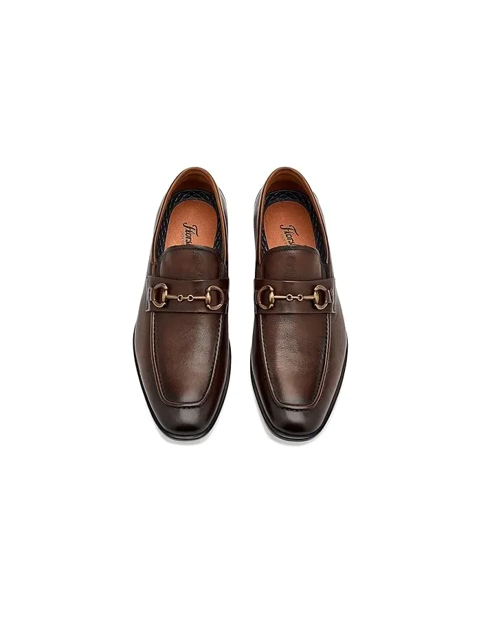 Лоферы Zaffiro Moc Toe Bit Loafer II Florsheim — изображение 2 из 4, коричневый