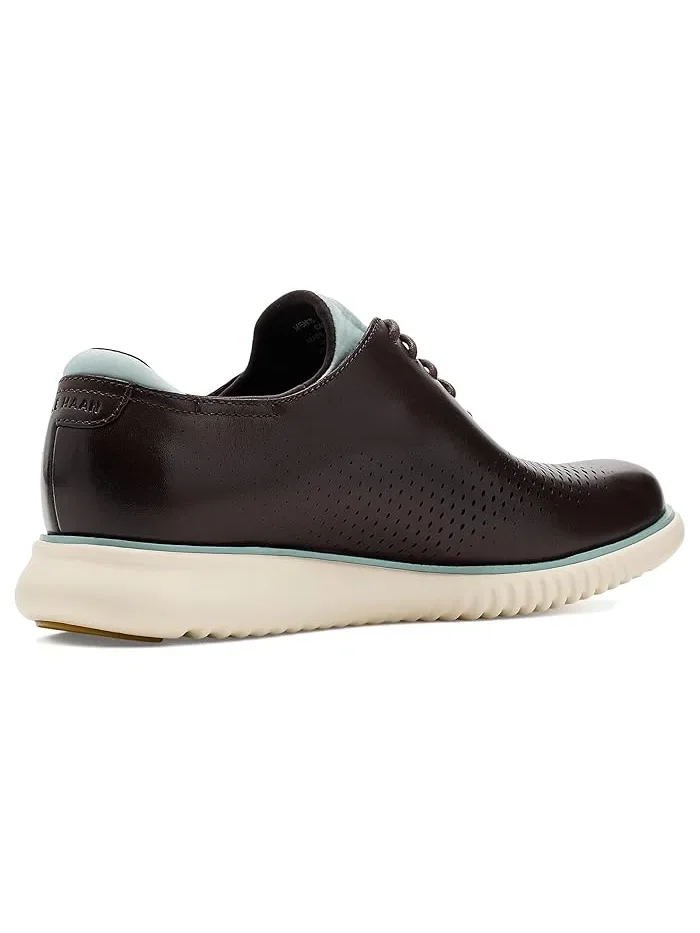 Оксфорды 2.zerogrand Lightweight Leather Laser Wingtip Cole Haan — изображение 3 из 4, синий