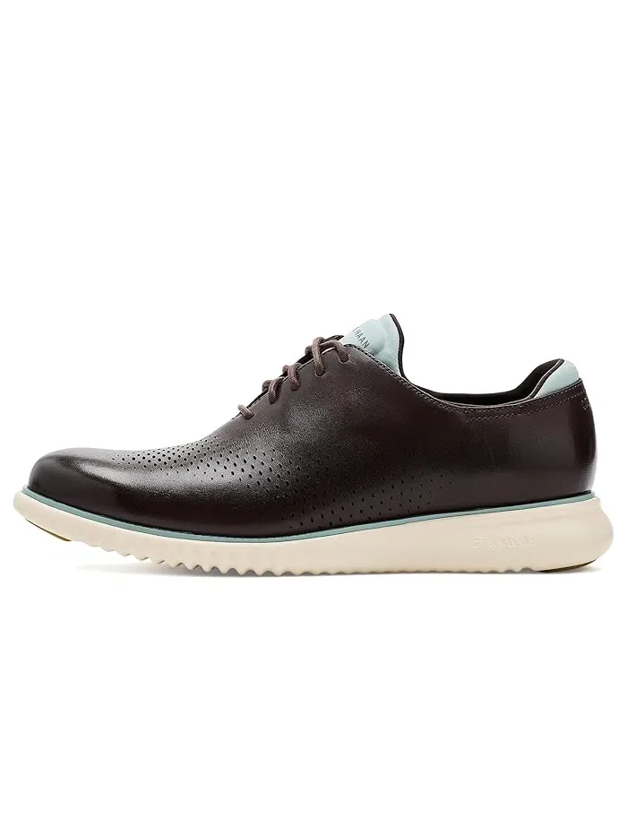 Оксфорды 2.zerogrand Lightweight Leather Laser Wingtip Cole Haan — изображение 4 из 4, синий
