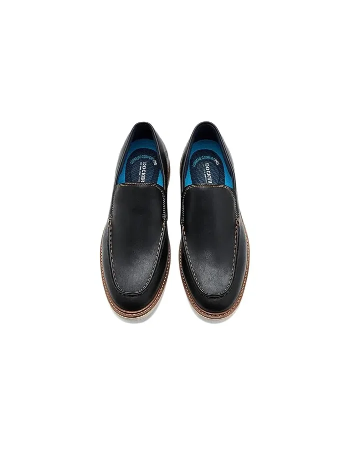 Лоферы кожаные Harmon Dockers — изображение 2 из 4, бежевый