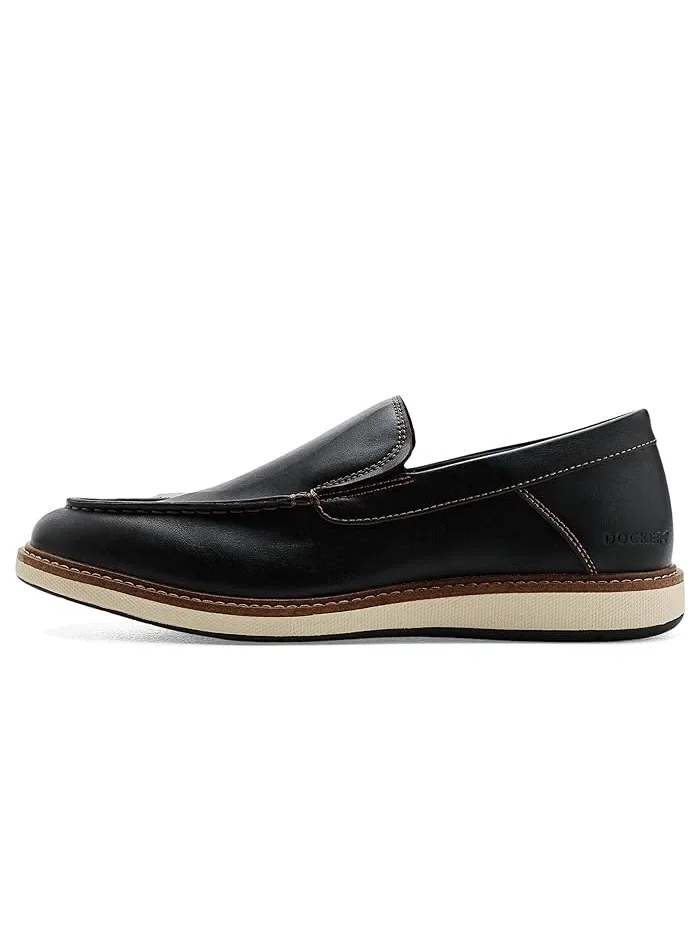 Лоферы кожаные Harmon Dockers — изображение 4 из 4, бежевый