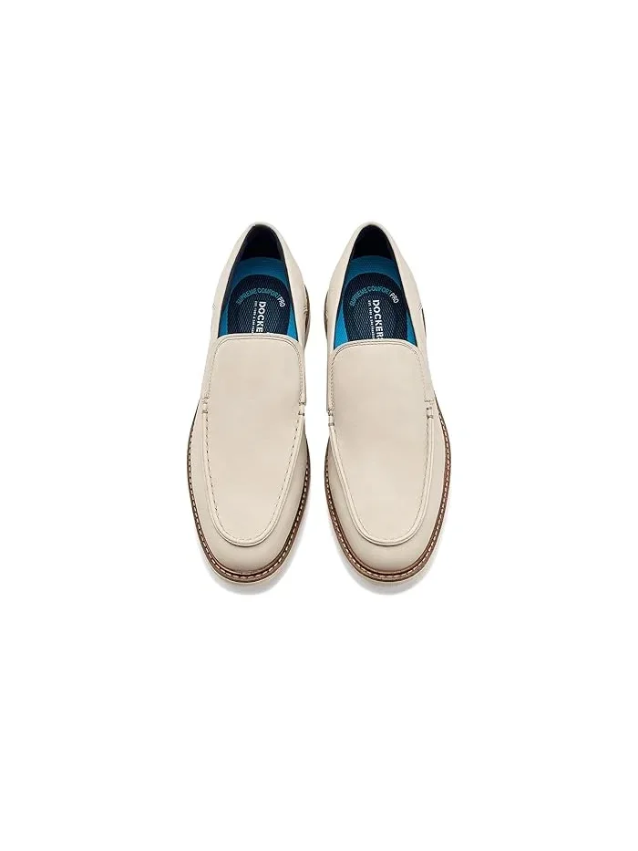Лоферы кожаные Harmon Dockers — изображение 2 из 4, белый