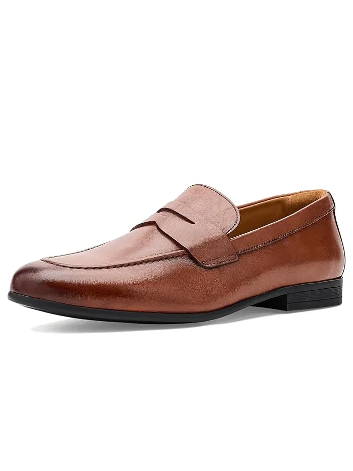 Мокасины лоферы Modena Moc Toe Penny Loafer Florsheim — изображение 1 из 4, коричневый