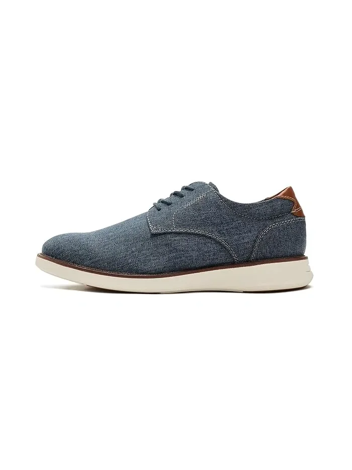 Туфли оксфордские на шнуровке Launch Canvas Plain Toe Florsheim — изображение 4 из 4, темно-синий