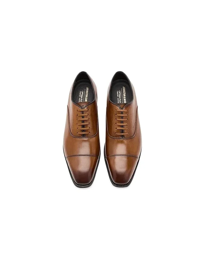 Туфли Oxford Ashton Johnston & Murphy — изображение 2 из 4, бежевый