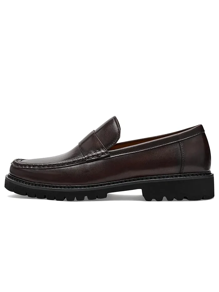 Лоферы кожаные Bradner Steve Madden — изображение 4 из 4, коричневый