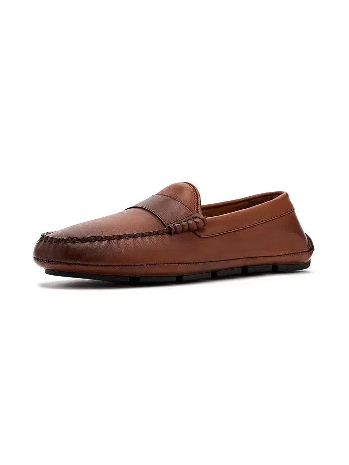 Лоферы Apex замшевые Allen Edmonds — изображение 1 из 4, коричневый
