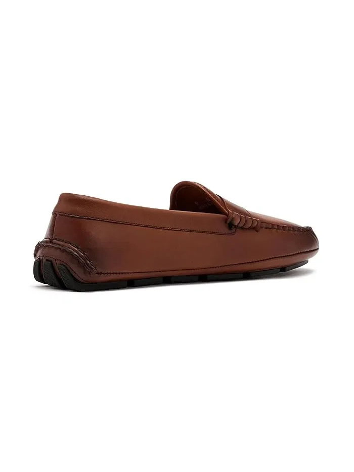 Лоферы Apex замшевые Allen Edmonds — изображение 3 из 4, коричневый