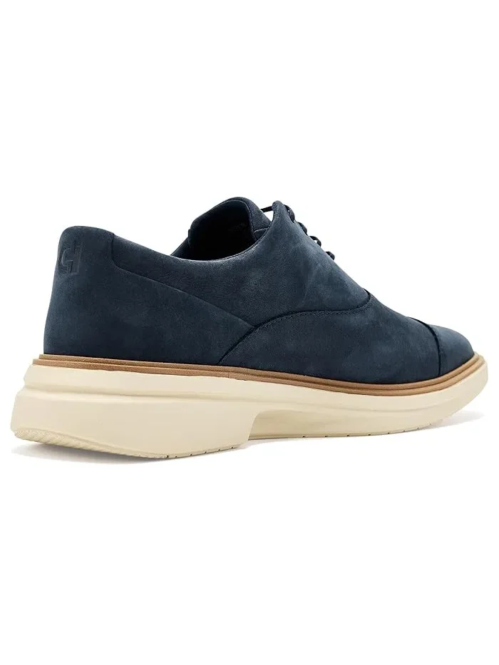 Туфли оксфордские с мыском Cole Haan — изображение 3 из 4, темно-синий/натуральный
