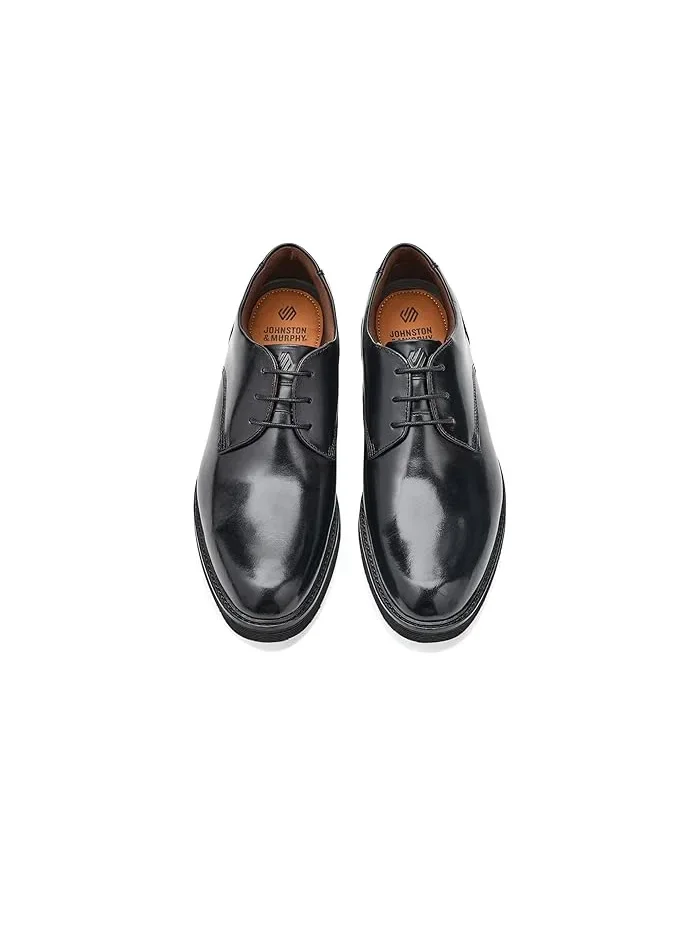 Туфли Oxfords кожаные Tyson Johnston & Murphy — изображение 2 из 4, черный