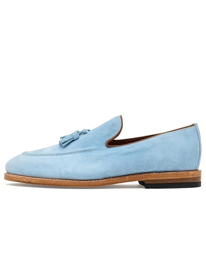 Лоферы с кисточками Randtassel Allen Edmonds — изображение 4 из 4, светлый синий