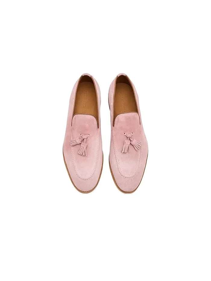 Лоферы с кисточкой Randtassel Allen Edmonds — изображение 2 из 4, светлый розовый