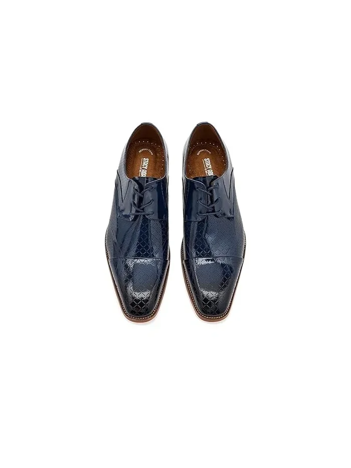 Туфли Hobson Cap Toe Oxford Stacy Adams — изображение 2 из 4, синий