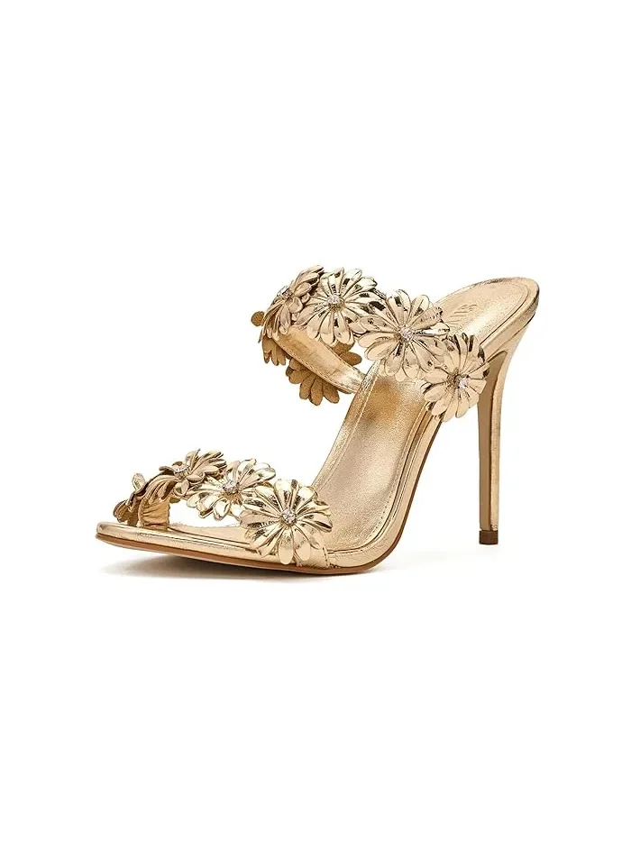 Туфли на каблуке с цветами Sunshine Steve Madden