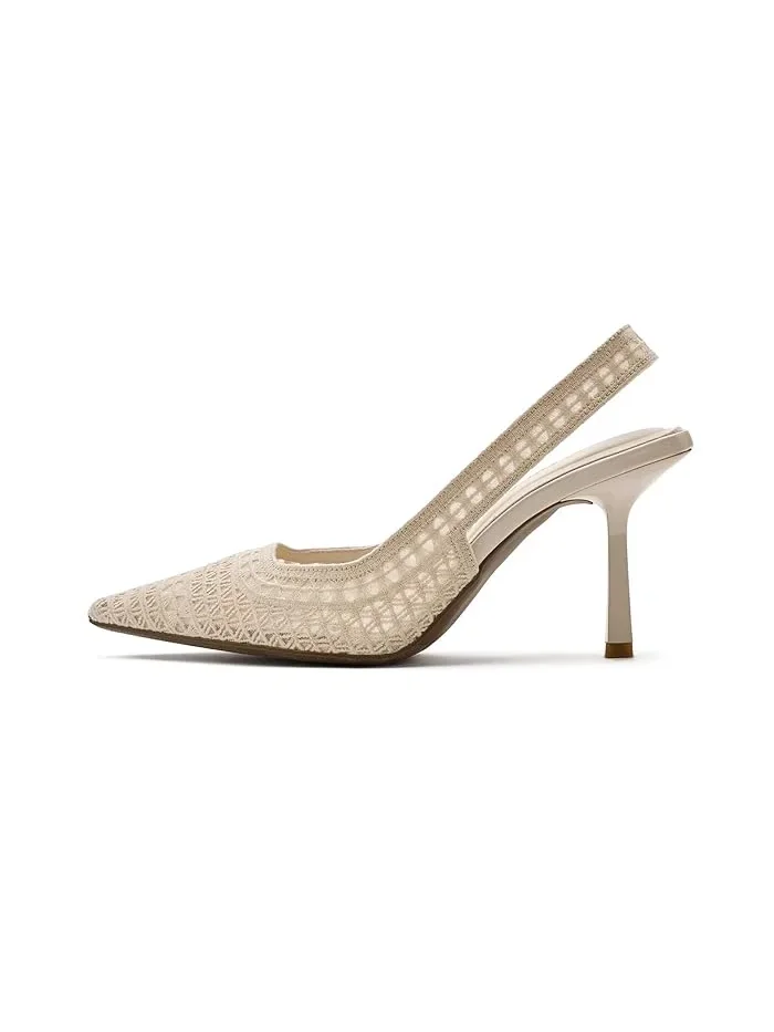 Туфли на каблуке Ismeralda Anne Klein — изображение 4 из 4, кремовый