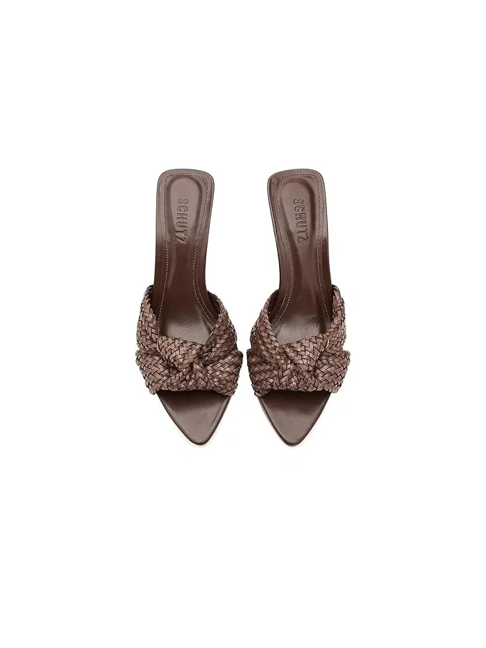 Туфли-лодочки Marbella Schutz — изображение 2 из 4, коричневый