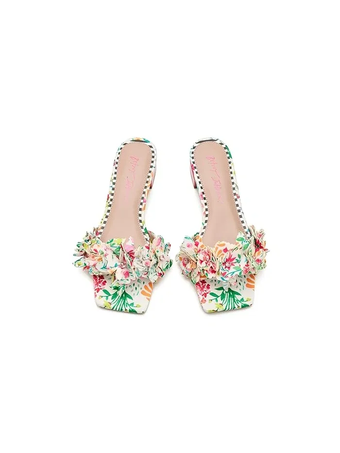 Туфли на каблуке Glorria Blue by Betsey Johnson — изображение 2 из 4, натуральный мульти
