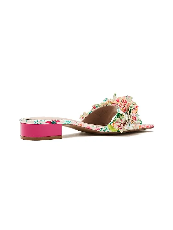 Туфли на каблуке Glorria Blue by Betsey Johnson — изображение 3 из 4, натуральный мульти