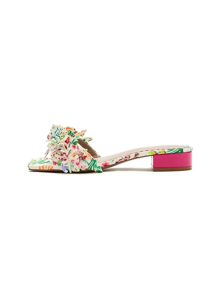 Туфли на каблуке Glorria Blue by Betsey Johnson — изображение 4 из 4, натуральный мульти