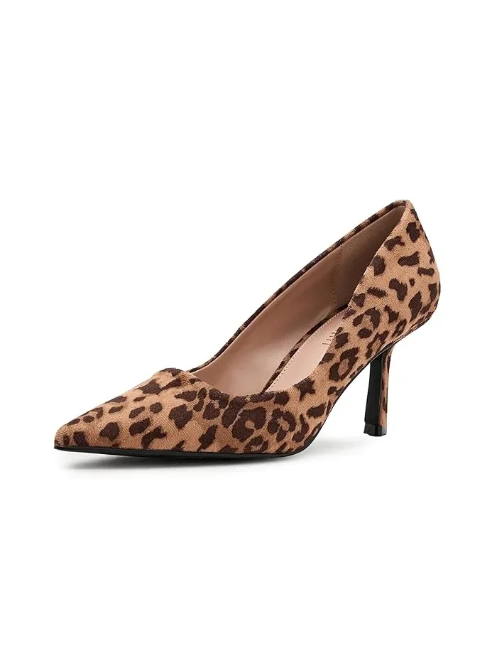 Туфли на каблуке с леопардовым принтом Grovve Madden Girl, Leopard Fabric