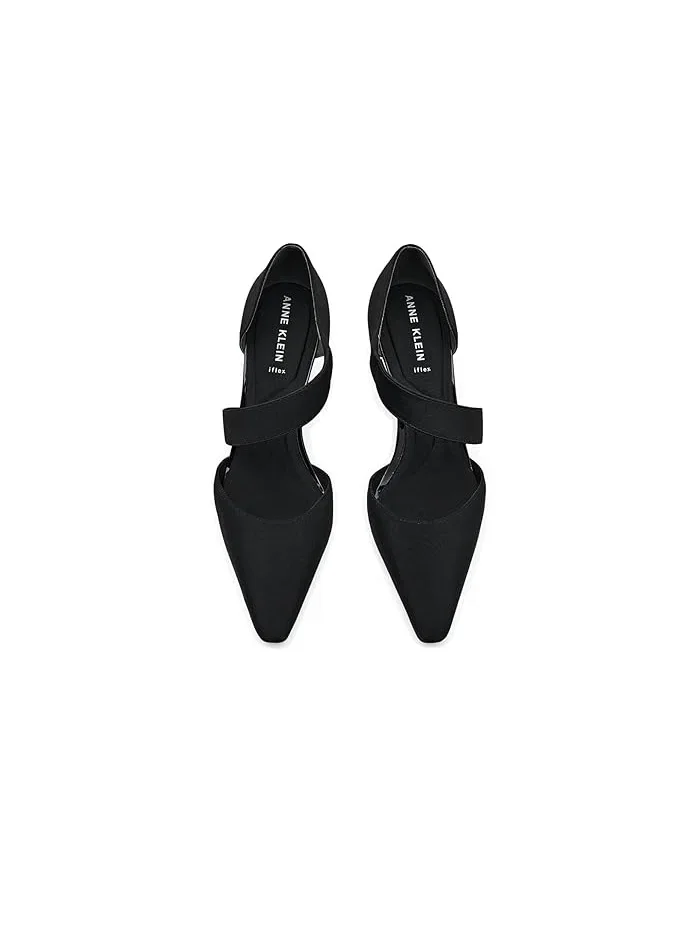 Туфли с острым носком Cerys Anne Klein, Blk Stretch — изображение 2 из 4, черный
