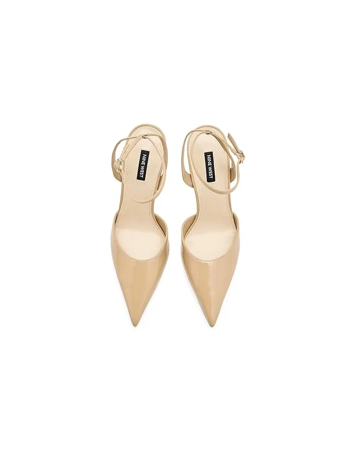Туфли на каблуке Grana Nine West — изображение 2 из 4, светлый натуральный