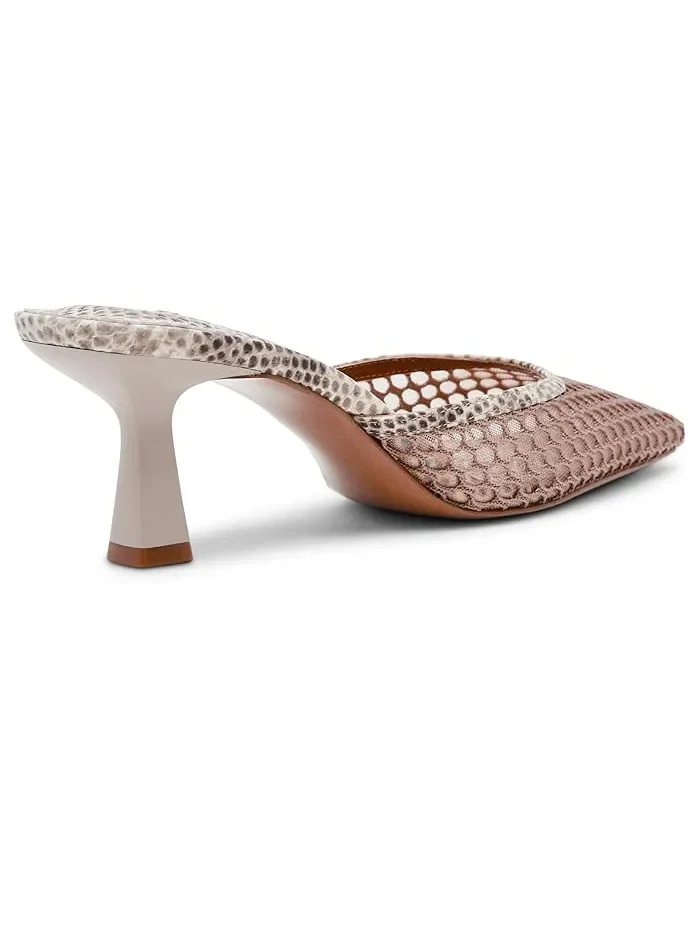 Туфли на каблуке Alyse Steve Madden, Natural Snake Mesh — изображение 3 из 4, черный