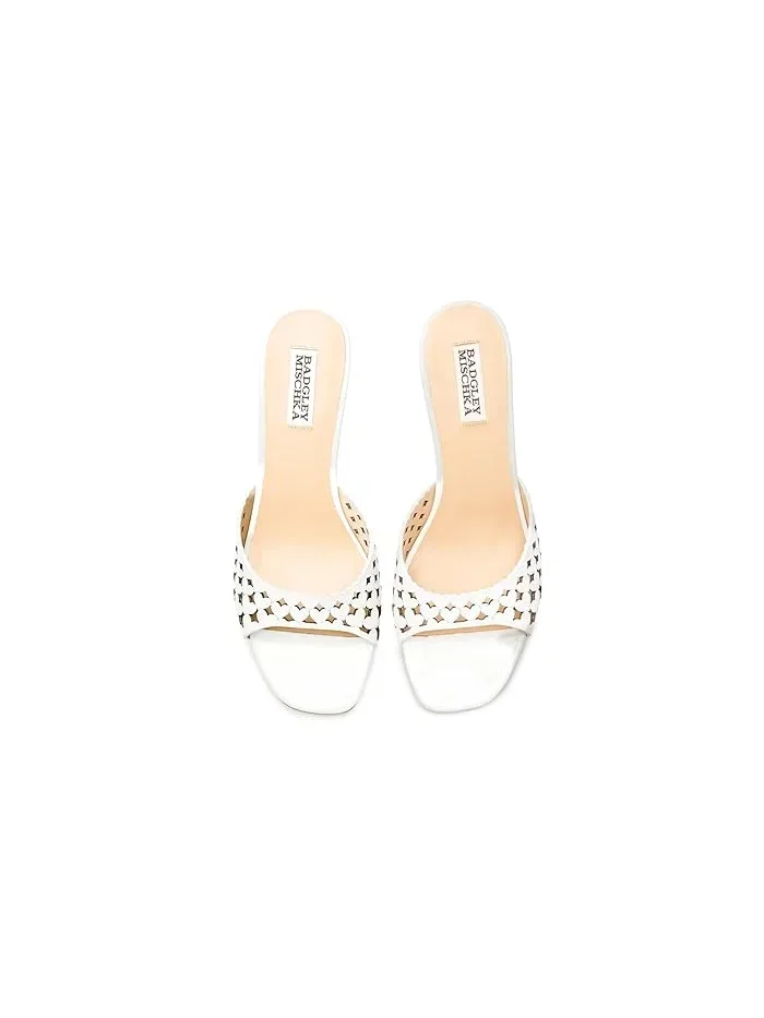 Туфли с каблуком Windy Badgley Mischka — изображение 2 из 4, белый
