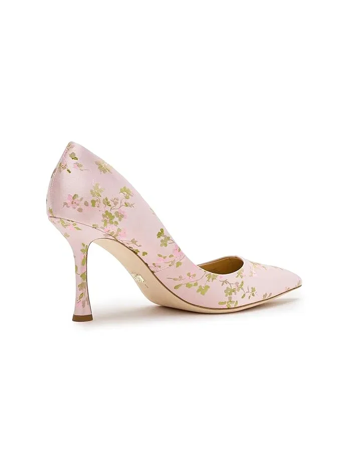 Туфли-лодочки текстильные Wonder Badgley Mischka — изображение 3 из 4, розовый