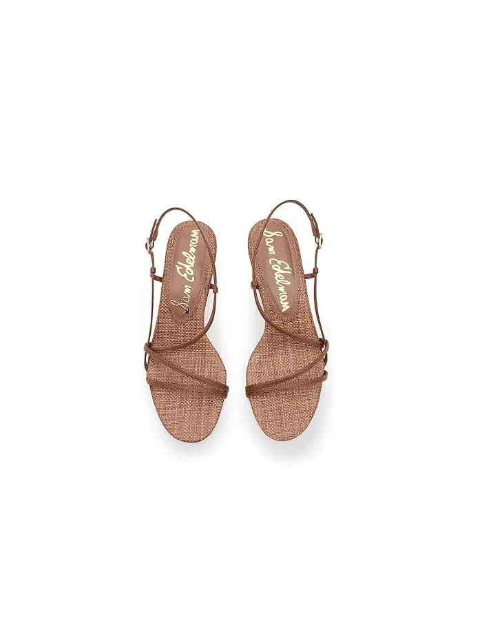 Туфли на каблуке Cora Sam Edelman — изображение 2 из 4, насыщенный коньячный