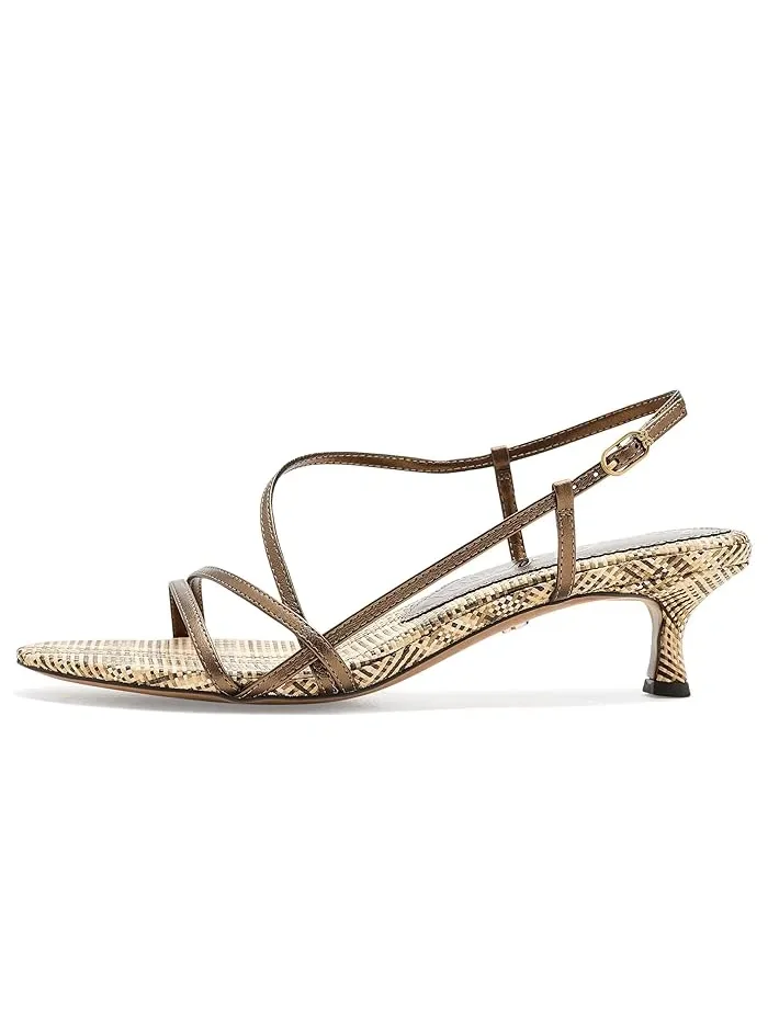 Туфли на каблуке Cora Sam Edelman — изображение 4 из 4, золотистый