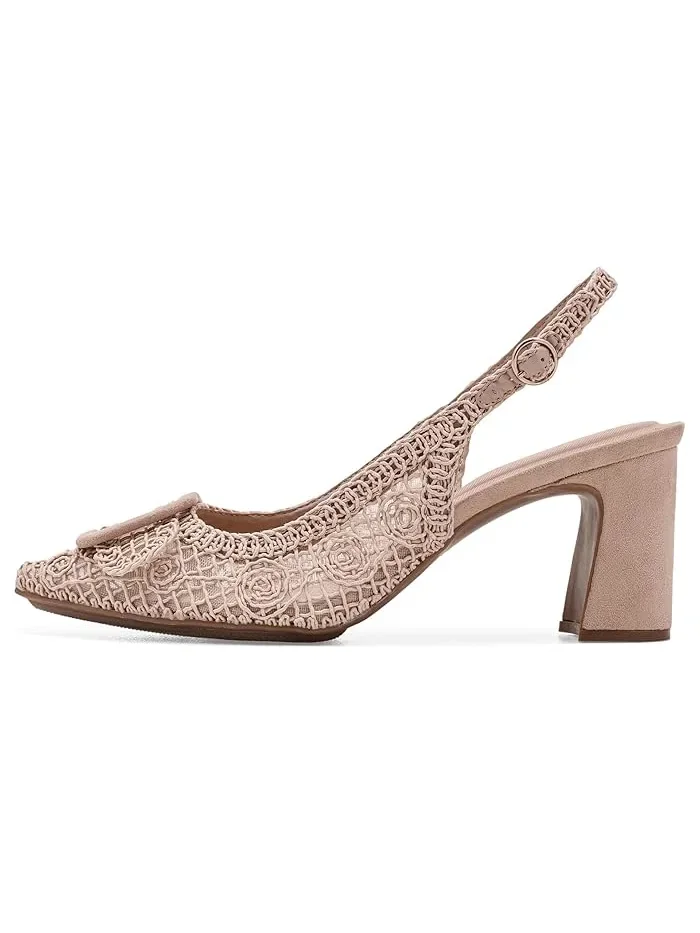 Туфли на каблуке Belinda Anne Klein — изображение 4 из 4, бежевый