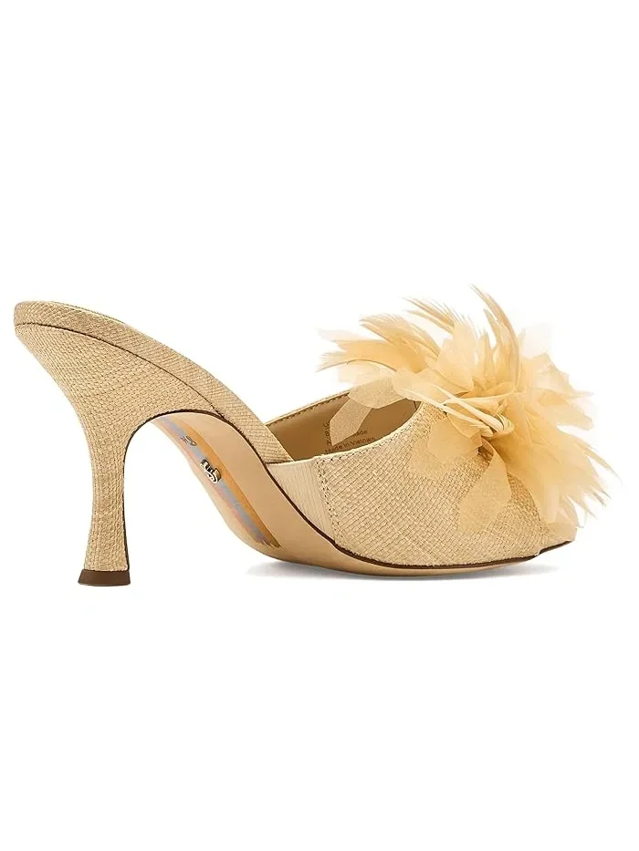 Туфли с цветочным декором Jace Sam Edelman — изображение 3 из 4, миндальный