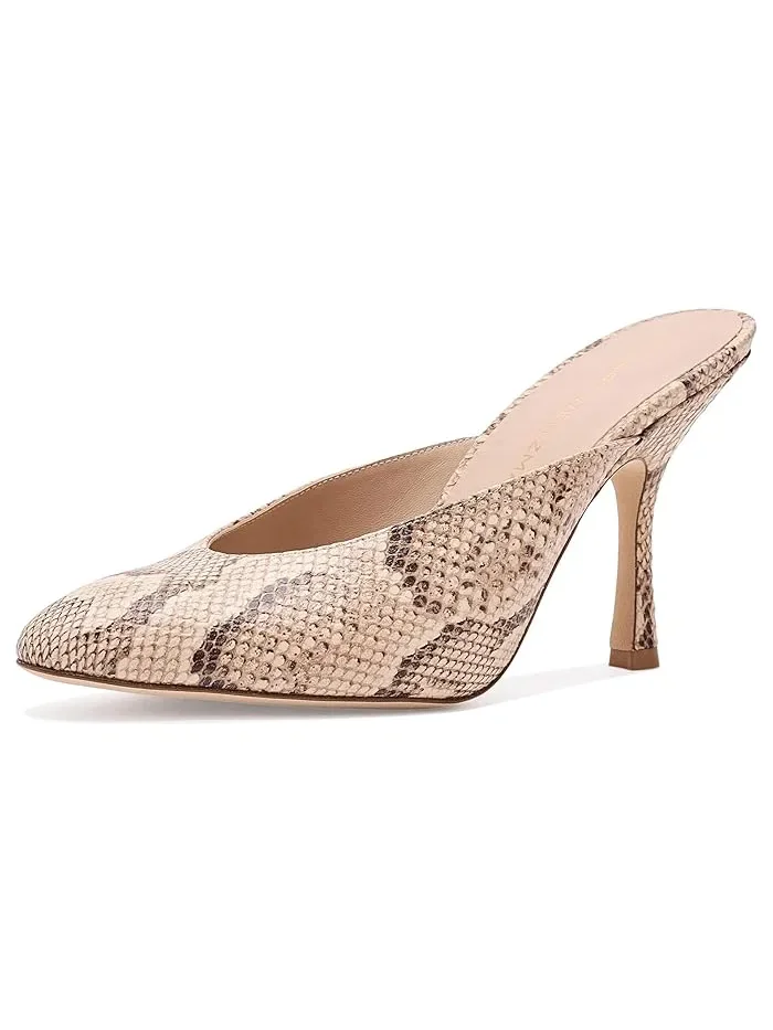 Туфли на каблуке Vinnie 85 Stuart Weitzman — изображение 1 из 4, адобе