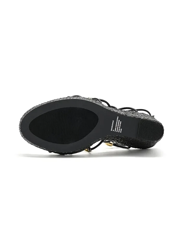 Туфли-лодочки на каблуке Oaklie Steve Madden — изображение 3 из 4, черный