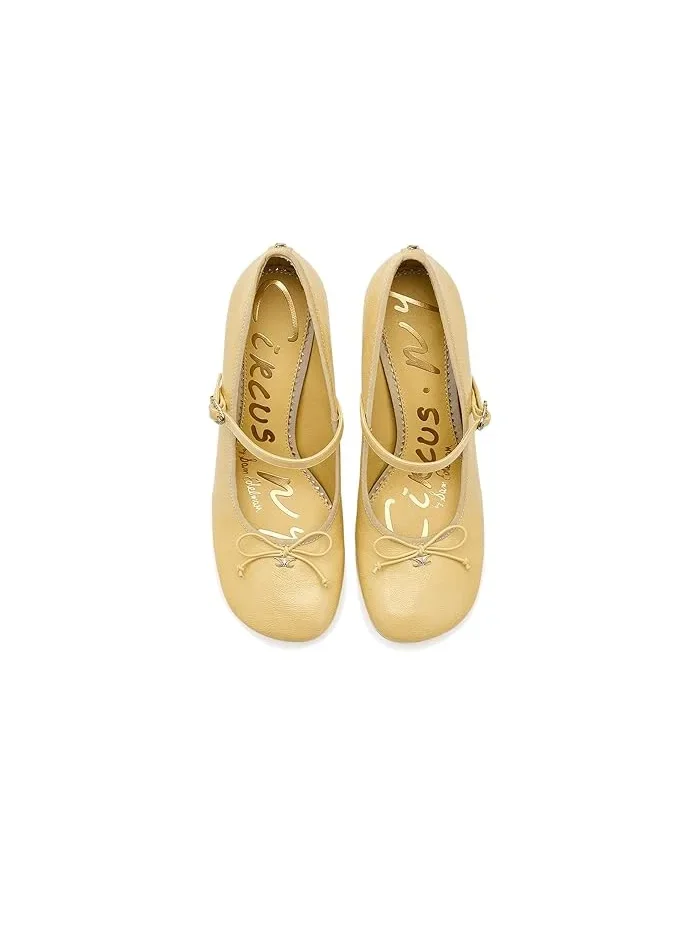 Туфли на каблуке с ремешком Vivian Circus NY by Sam Edelman — изображение 2 из 4, желтый