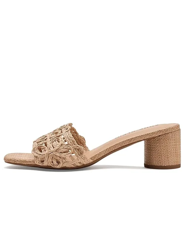Босоножки на каблуке Flores Anne Klein — изображение 4 из 4, натуральный
