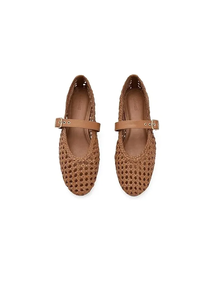 Туфли Mary Jane с открытым плетением Remy Grommet Madewell, Petersburg Wash — изображение 2 из 4, кортадо