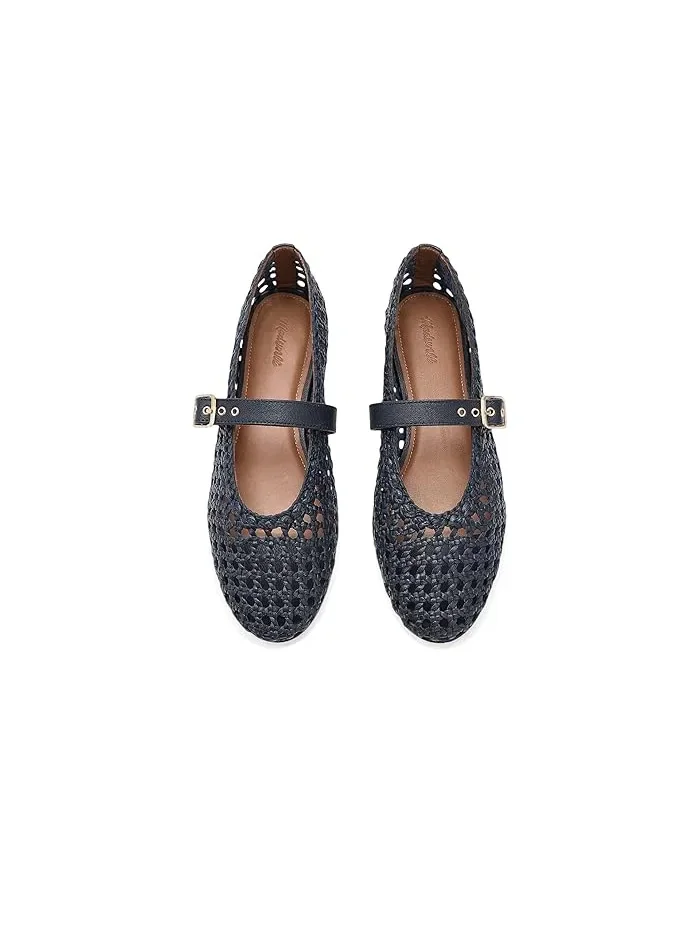 Туфли Mary Jane с открытым плетением Remy Grommet Madewell — изображение 2 из 4, синий