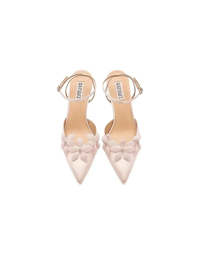 Туфли на каблуке Whitman Badgley Mischka — изображение 2 из 4, шампань