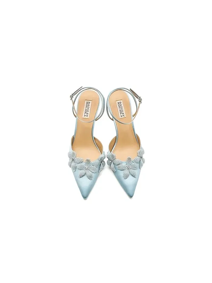 Туфли на каблуке Whitman Badgley Mischka — изображение 2 из 4, синий