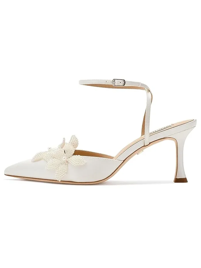 Туфли на каблуке Whitman Badgley Mischka — изображение 4 из 4, белый