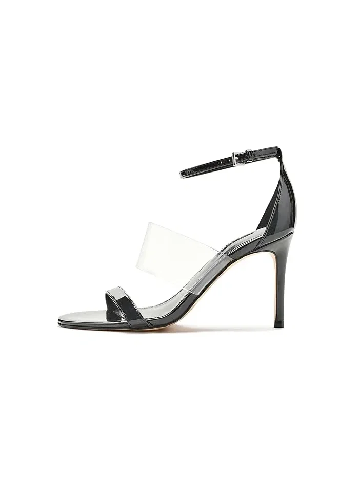 Туфли на каблуке Vallie Nine West — изображение 4 из 4, прозрачный/черный