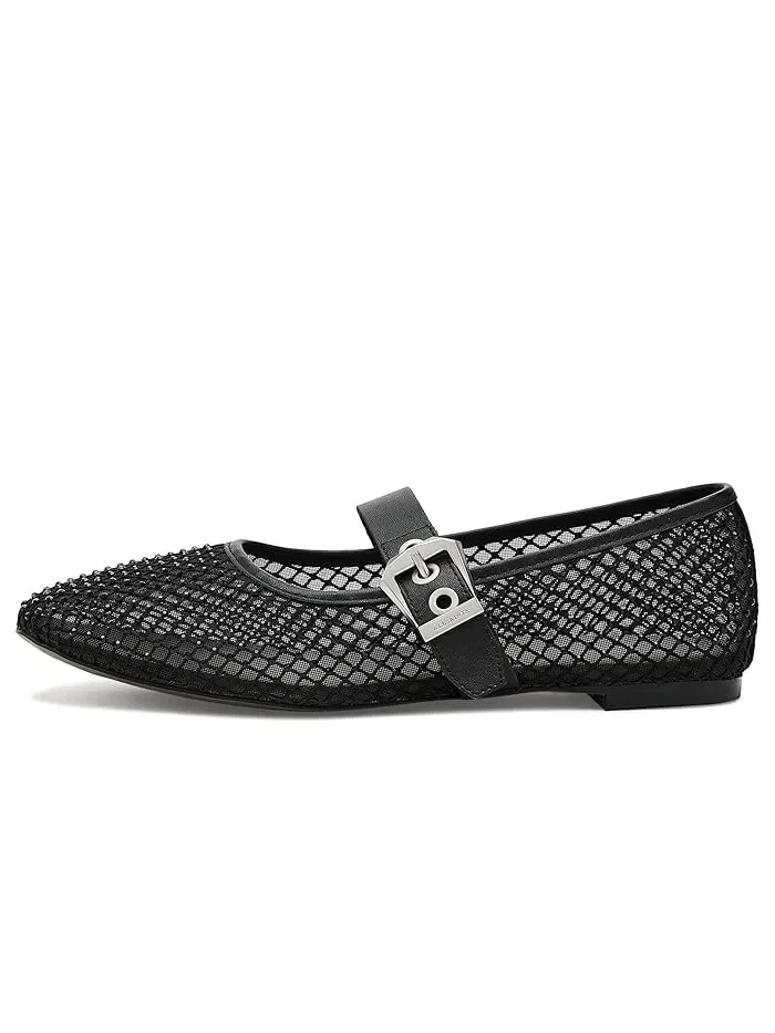 Туфли с кристаллами Holly Mesh AllSaints — изображение 4 из 4, черный