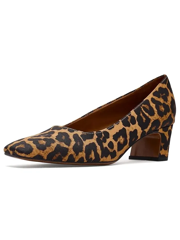 Туфли на каблуке Salino Franco Sarto, Camel Leopard Print