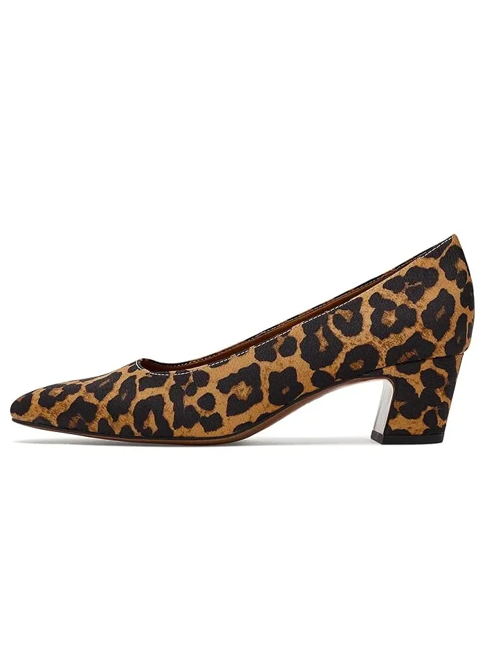 Туфли на каблуке Salino Franco Sarto, Camel Leopard Print — изображение 4 из 4, верблюжий