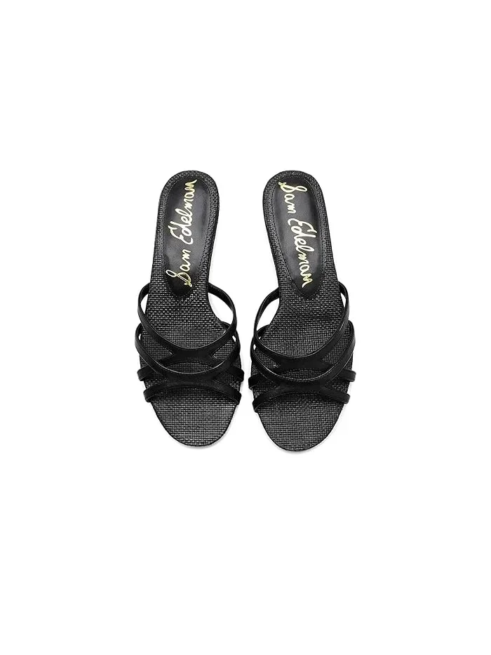 Туфли с перекрестными ремешками Camille Sam Edelman — изображение 2 из 4, черный