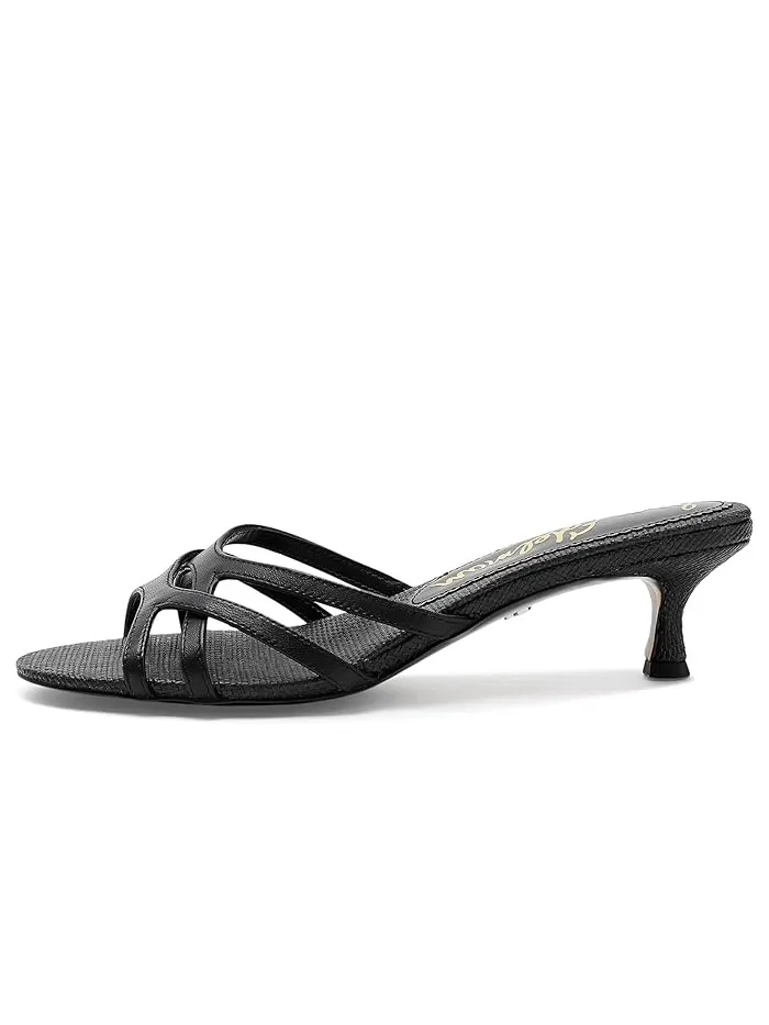 Туфли с перекрестными ремешками Camille Sam Edelman — изображение 4 из 4, черный