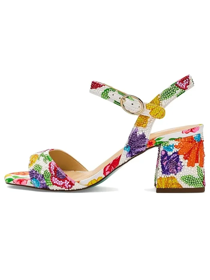 Туфли на каблуке Tamy Blue by Betsey Johnson — изображение 4 из 4, яркий мульти